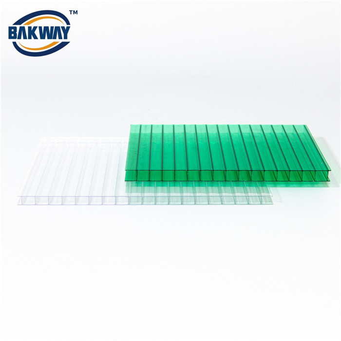 4 - 20mm Twin Wall/Double Layer Hollow PC Sheet 